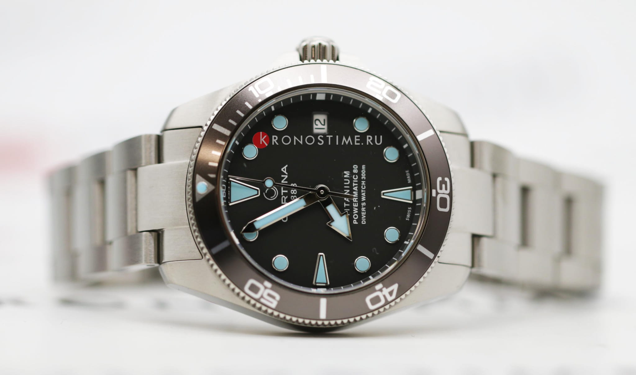 Certina Certina DS Action Diver C032.807.44.081.00 DS Action - задняя крышка титан металл корпуса, швейцария часы